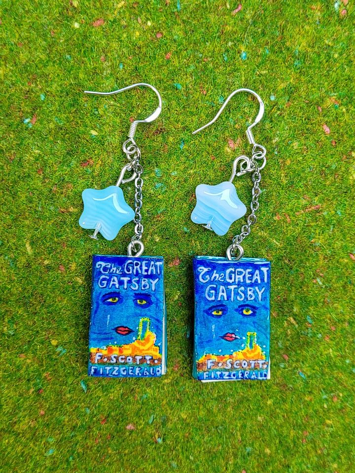The Great Gatsby - Classic Book Earrings product image (1)