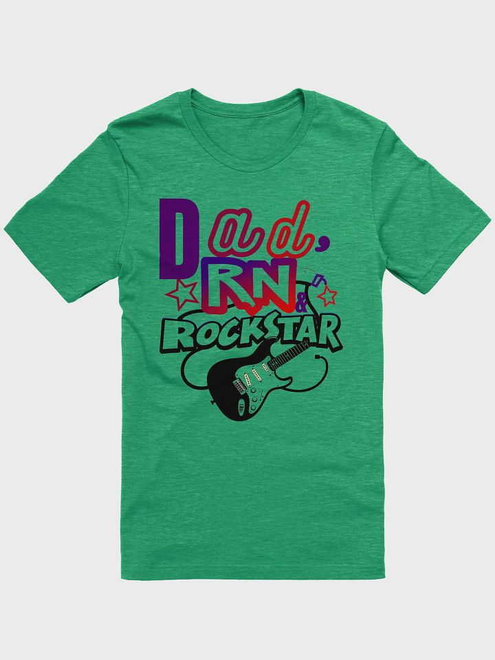 Rockstar Nurse Dad Tee product image (3)