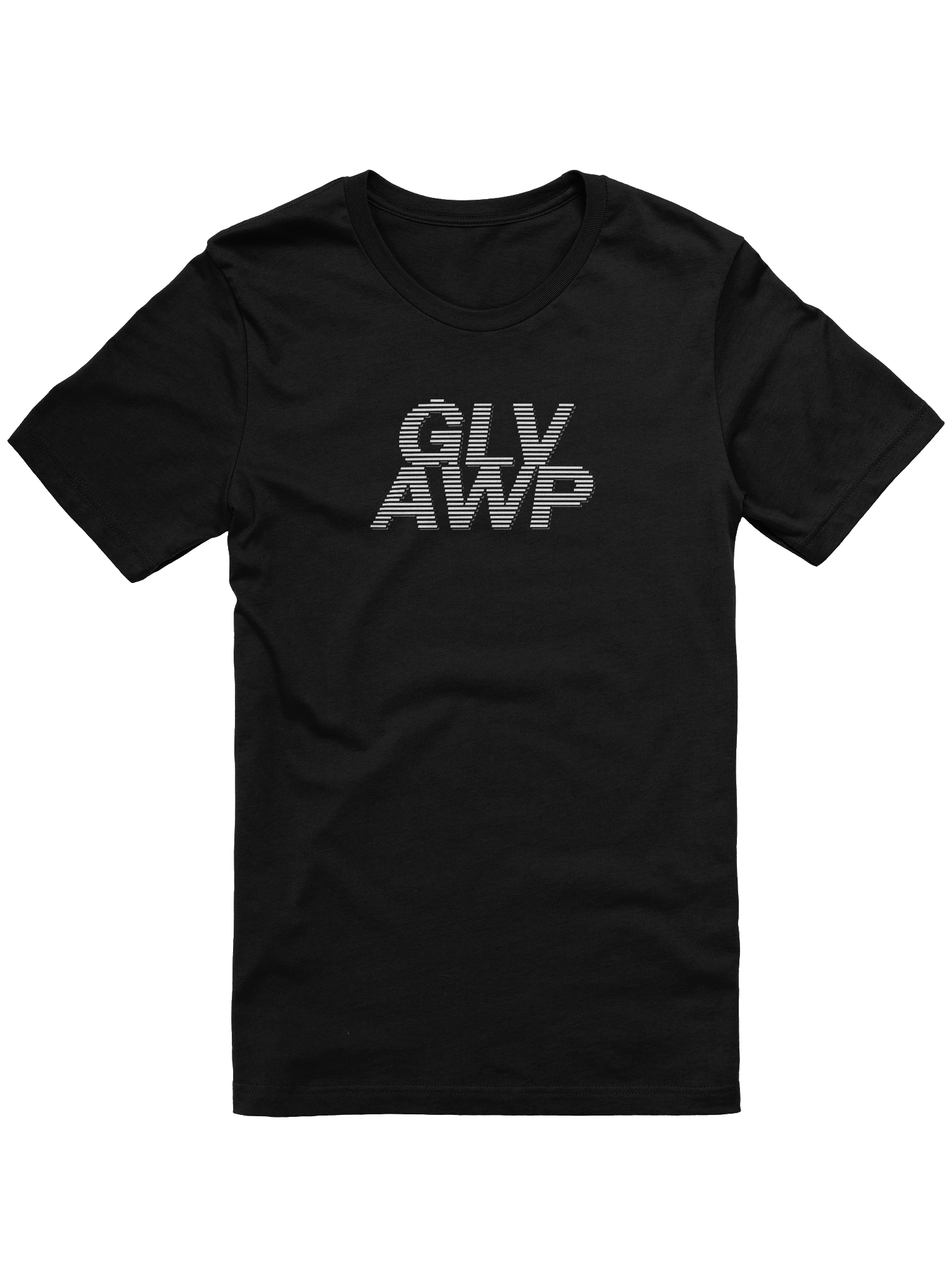 GLV AWP - black t-shirt product image (1)