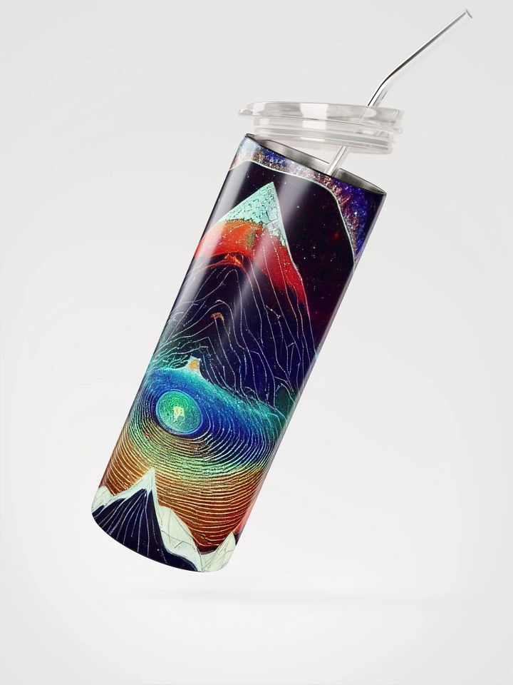 Psychedelic Mountain Stainless Steel Tumbler product image (2)