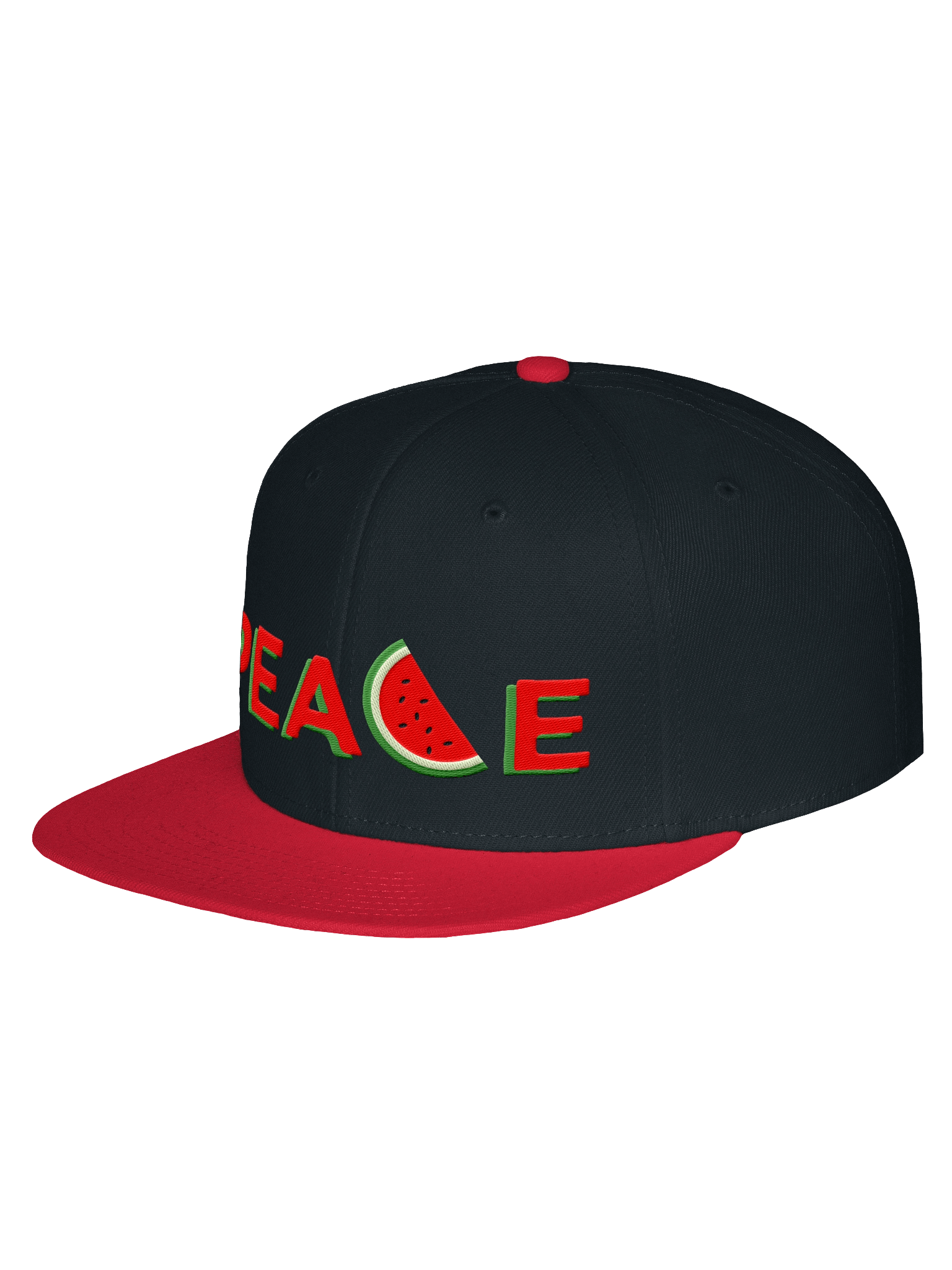 Watermelon Peace Snapback Cap product image (2)