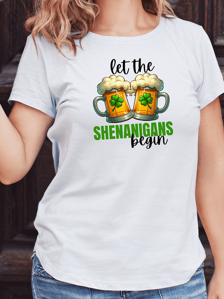Let the Shenanigans Begin T-Shirt product image (5)