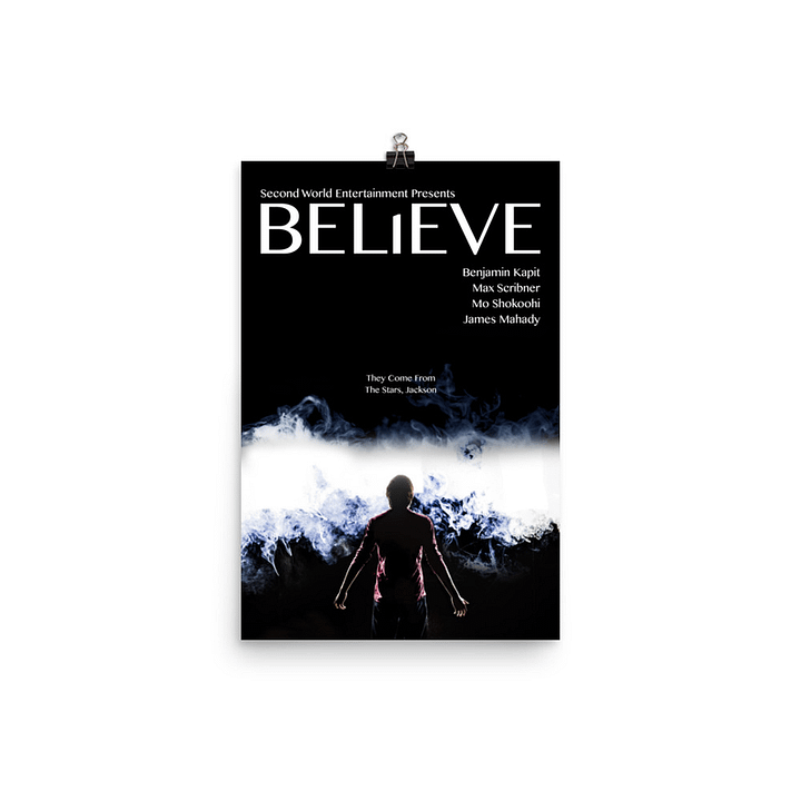 BELiEVE Poster product image (1)