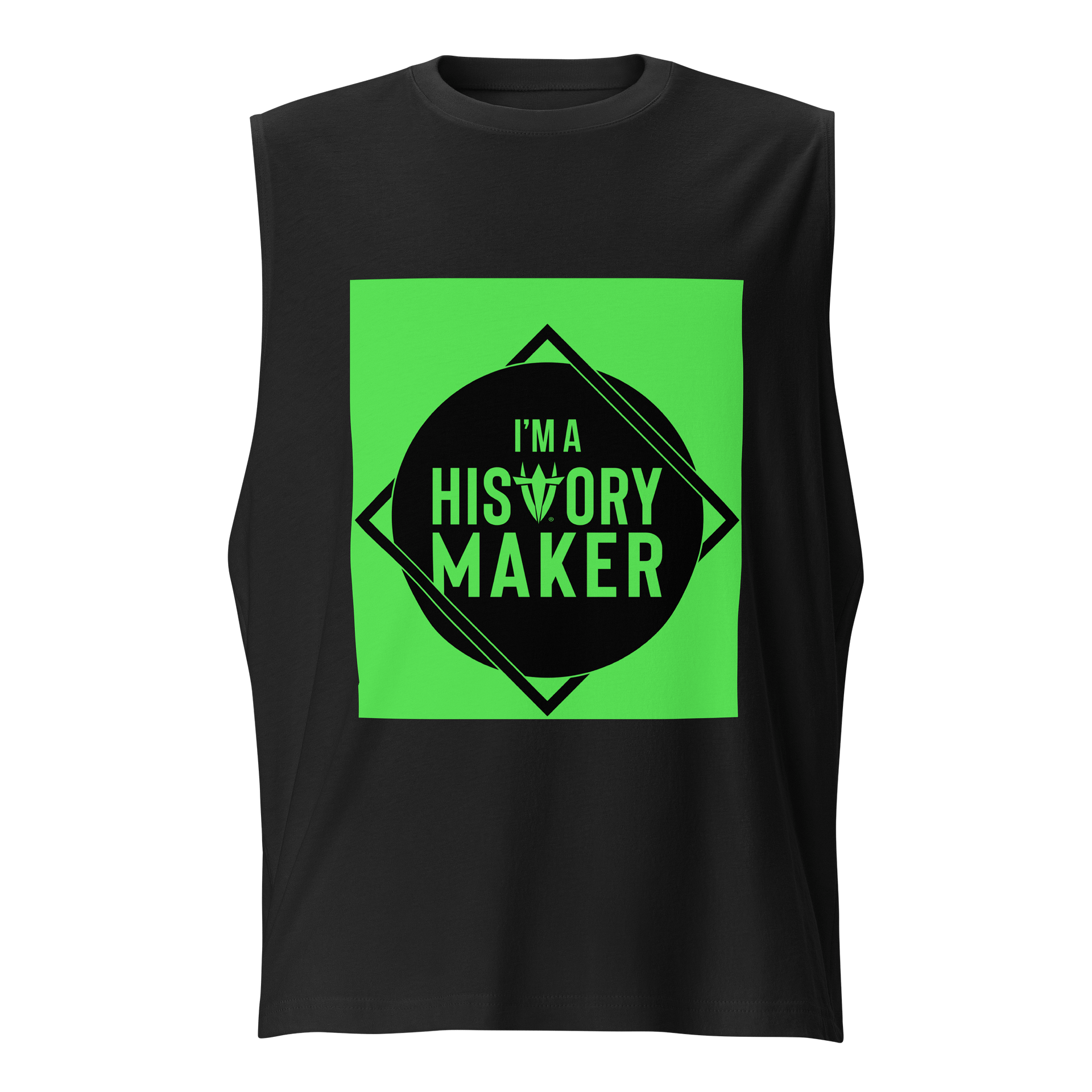 I'm a History Maker Black Muscle Tank product image (1)