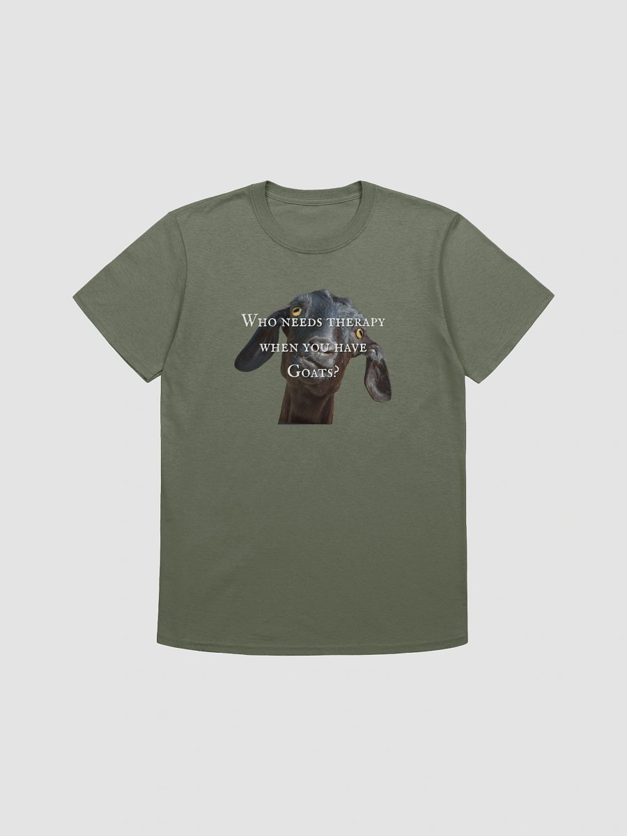Goat Therapy Unisex T-Shirt product image (7)