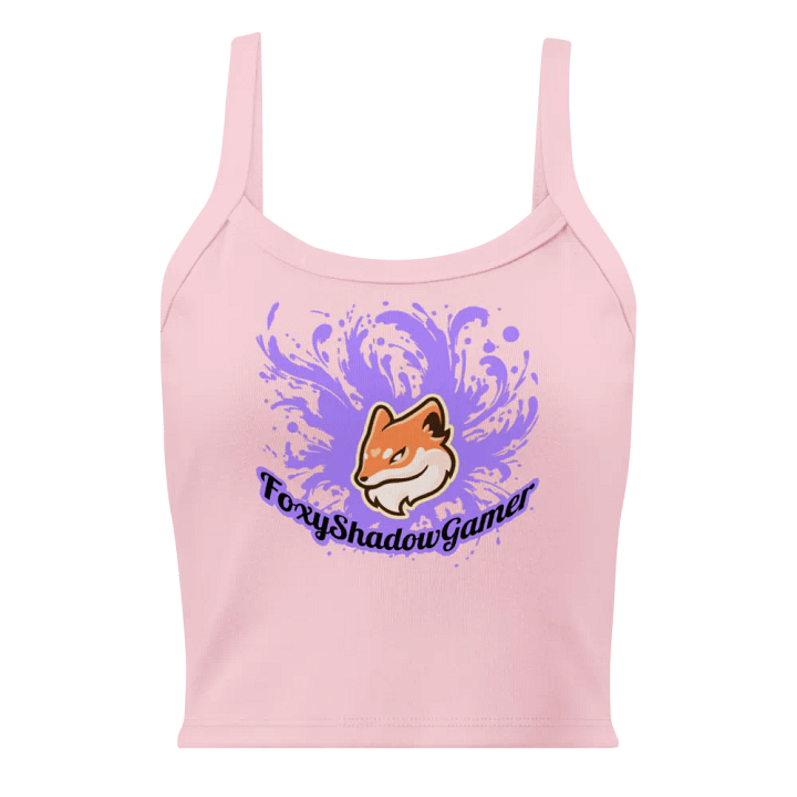 FoxyShadowGamer Logo Micro-Rib Tank top product image (17)