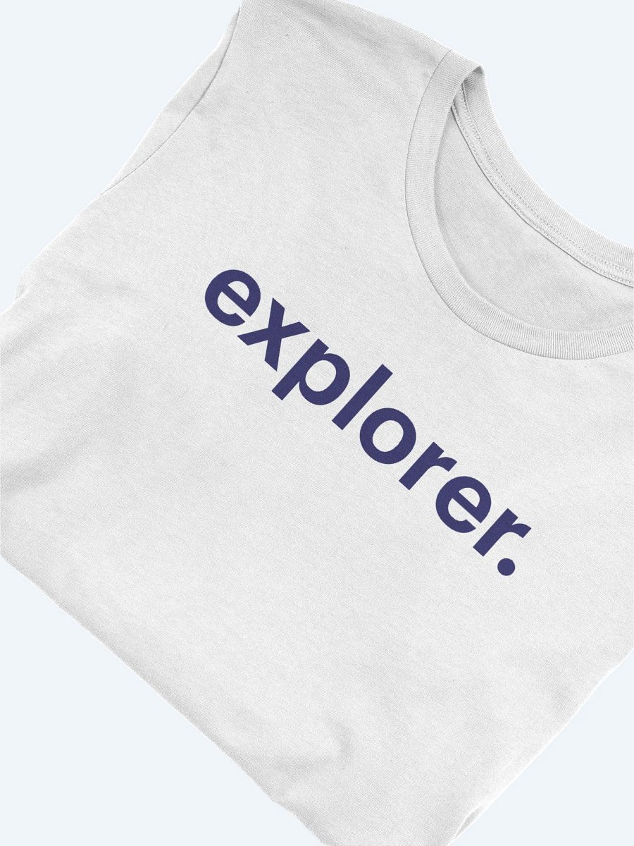 Explorer T-Shirt, White product image (2)