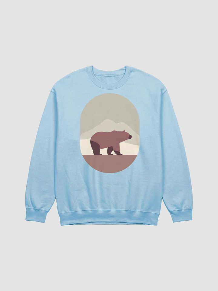 Mountain Vector Bear Crewneck Sweatshirt product image (2)