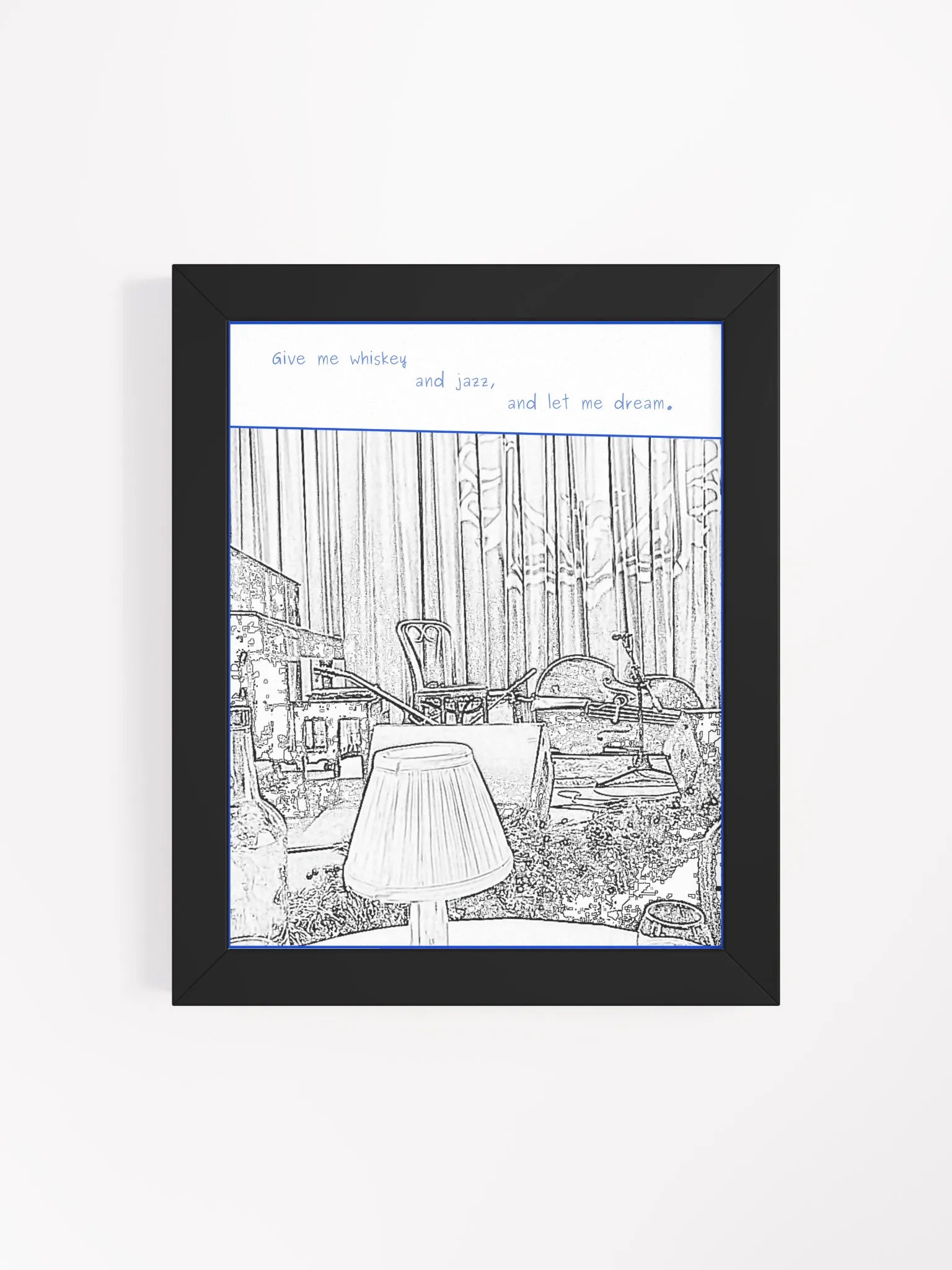 Whiskey, Jazz, & Dreams - B&W product image (4)