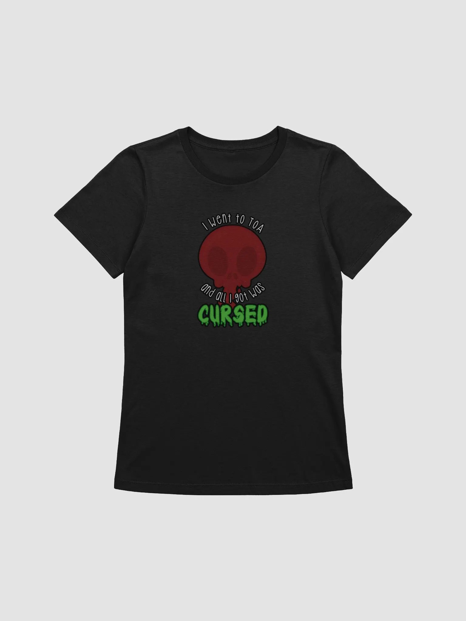 All I Got Was Cursed - Death Knight - Women's Style Tee product image (1)