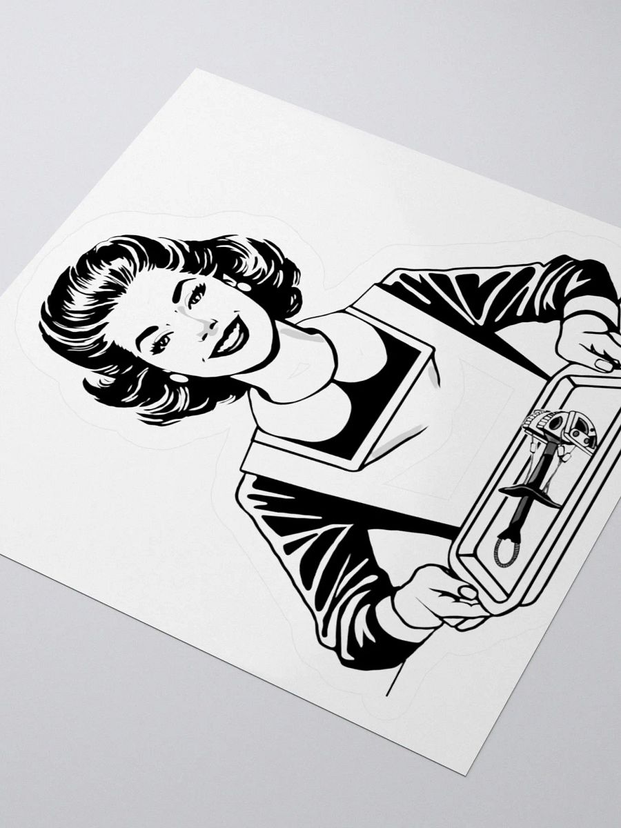 Trad Mom - Kiss Cut Sticker product image (8)