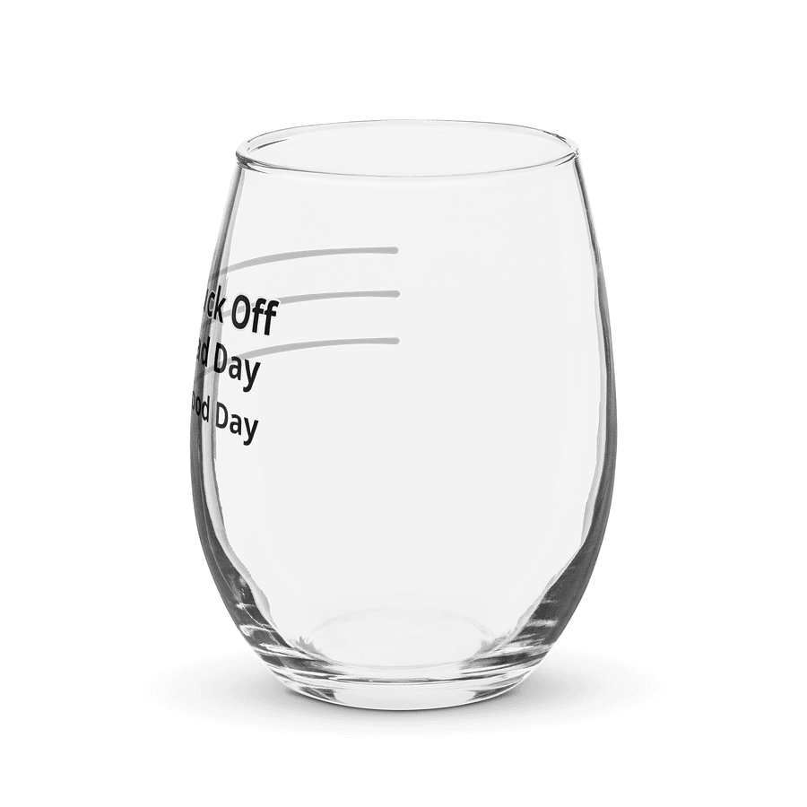 Bold and Unapologetic Stemless Wine Glass product image (3)