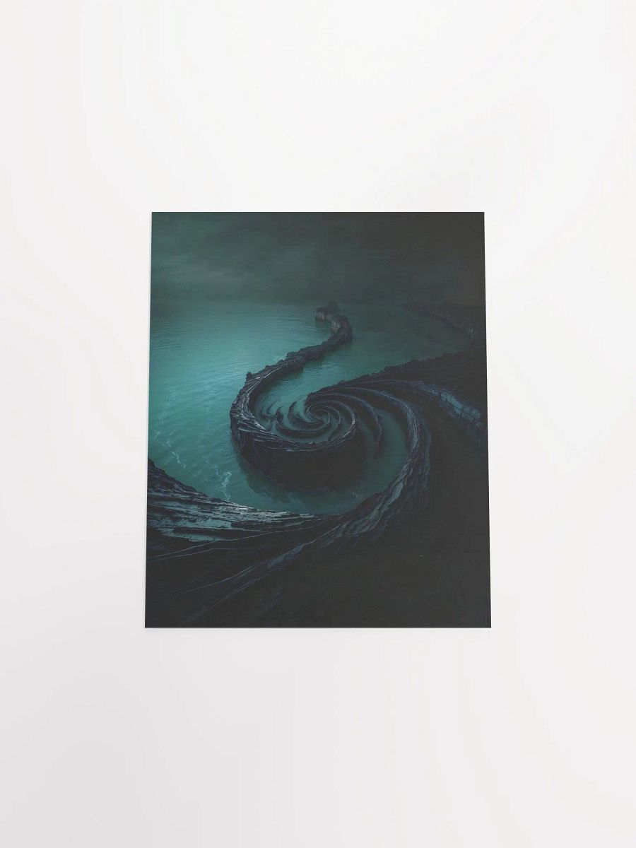 The Spiral Abyss Matte Poster product image (48)