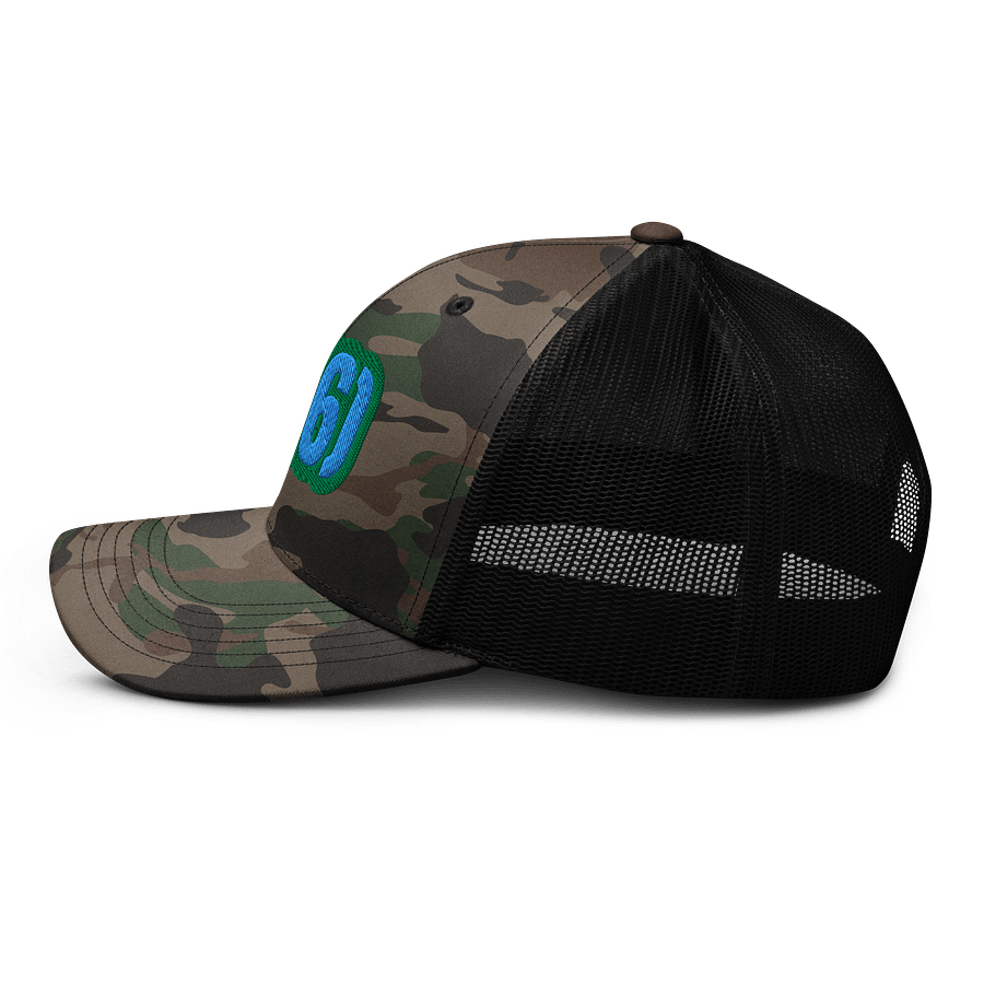 416 Camo Trucker Hat AREA CODE product image (3)