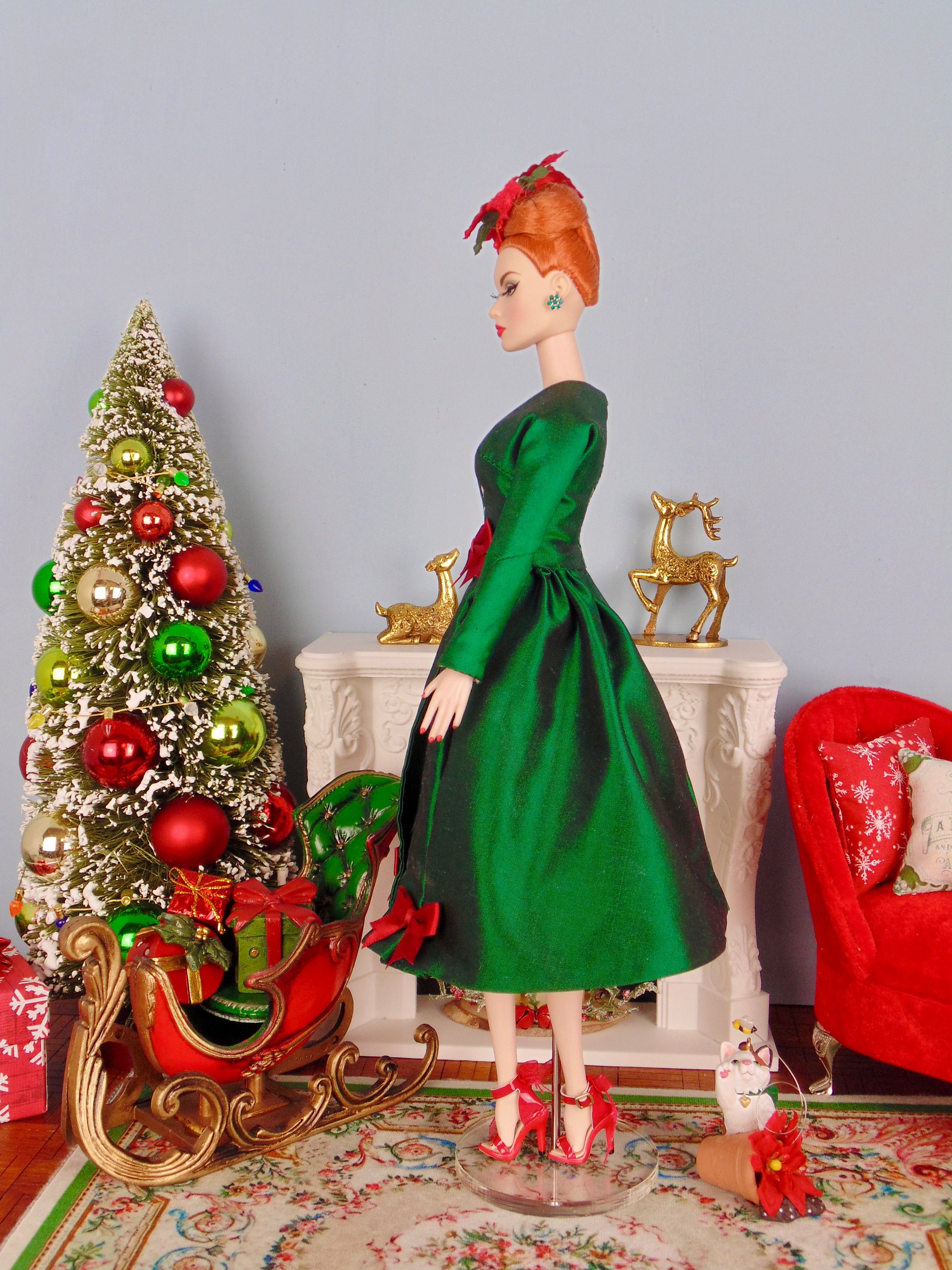 Highland Holiday OOAK fashion for 12” fashion dolls product image (6)