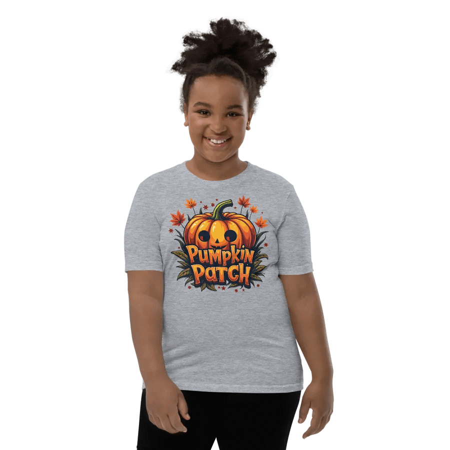 Jack-O'-Lantern Patch Youth Tee product image (25)