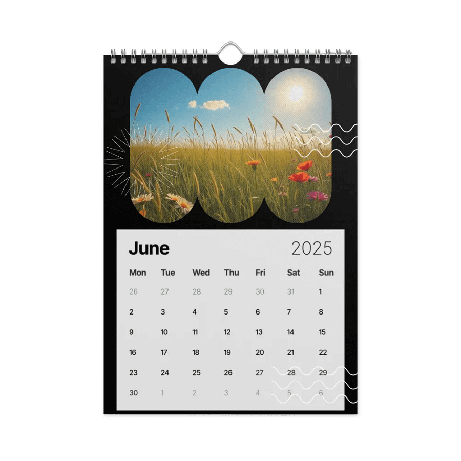 SEASONAL NATURE WALL CALENDAR 2025 product image (8)