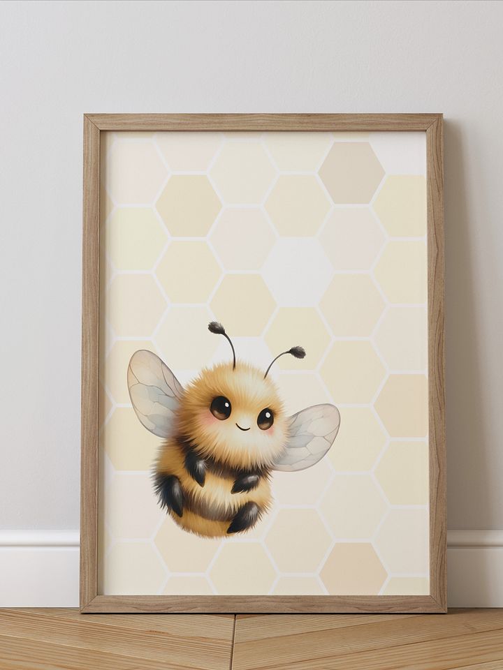 Little Bumblebee Nursery Print product image (2)