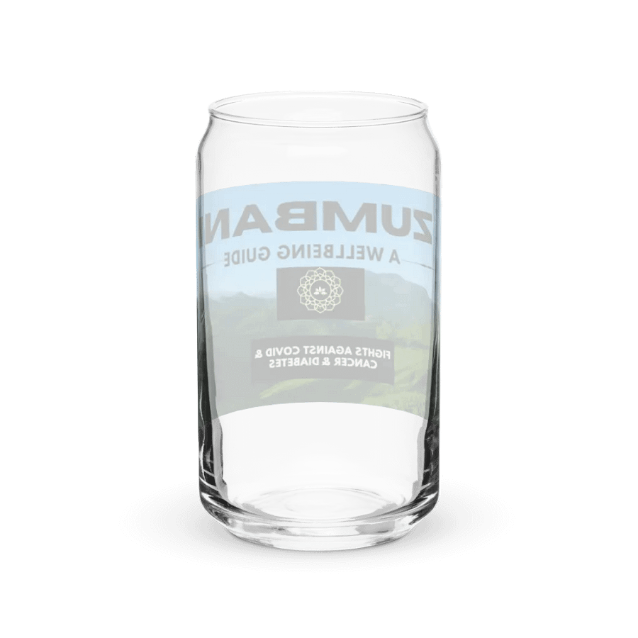 ZUMBANI - A WELLBEING GUIDE Can-Shaped Glass product image (38)