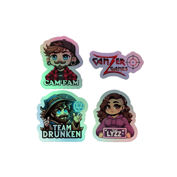 Cam Fam Sticker Special (Holo) product image (2)