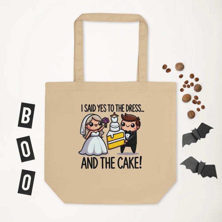 Bridal Bliss Eco-Friendly Tote Bag product image (5)