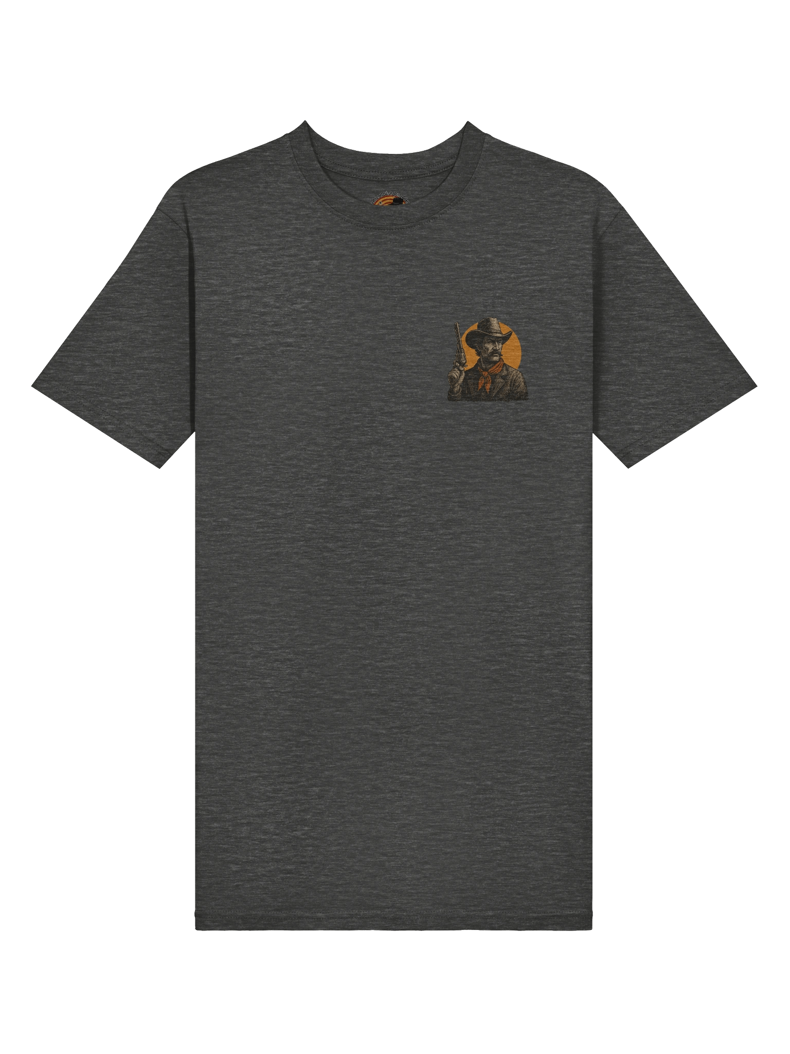 T-shirt premium épais “Cowboy & Soleil” – Édition La Poudre Noire product image (13)