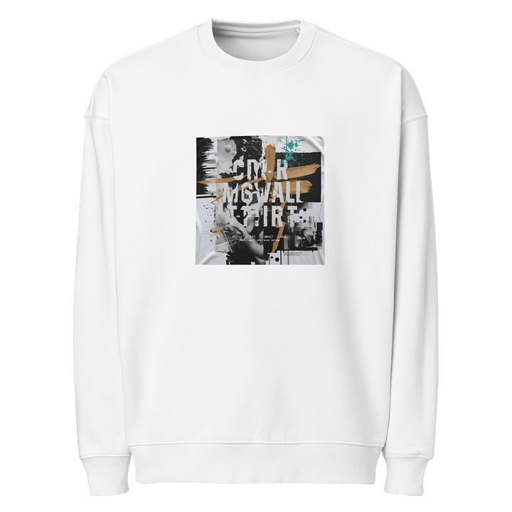 Typography Fusion Unisex Sweatshirt product image (1)