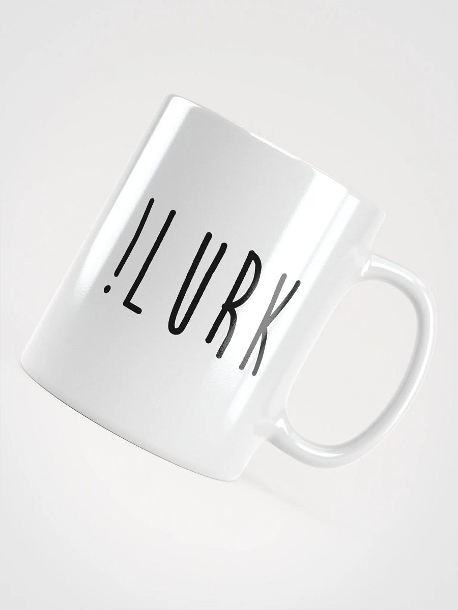 White Mug: !LURK product image (4)