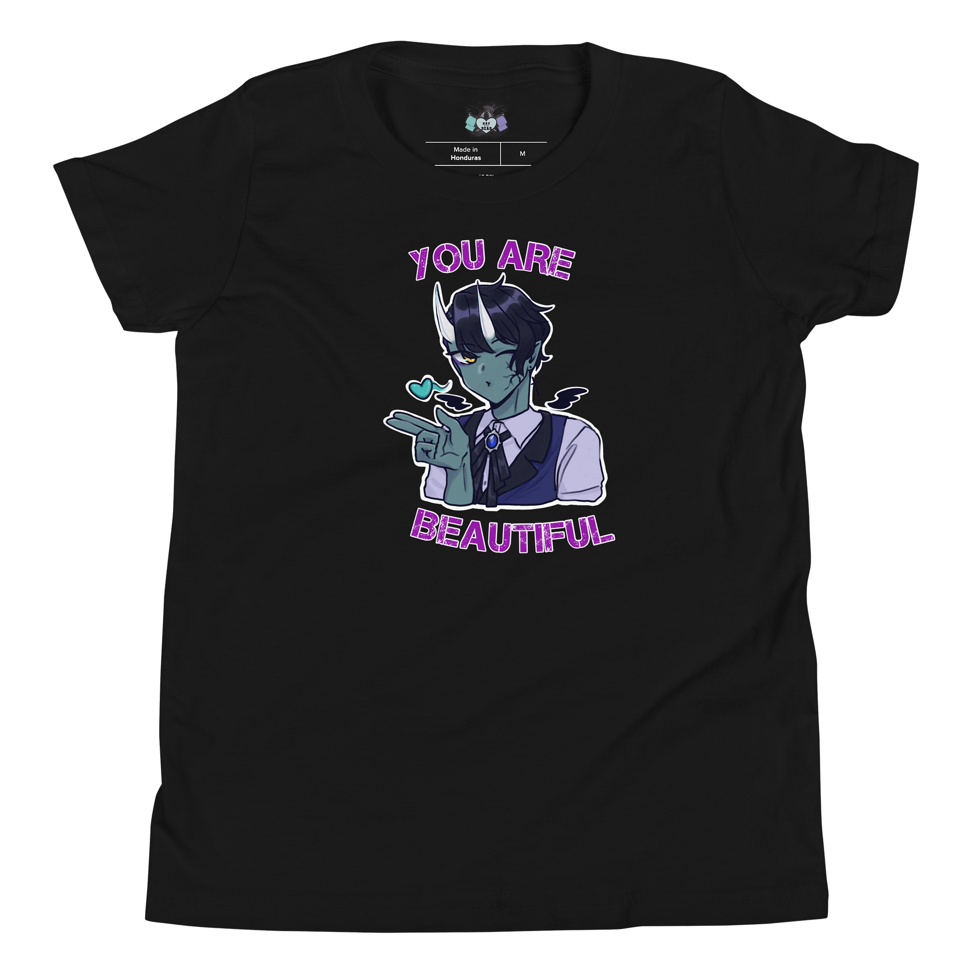 You Are Beautiful Youth Tee product image (10)