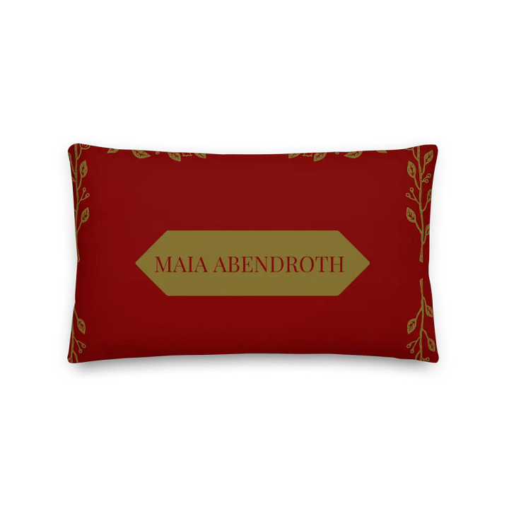 Holiday: Red Logo Throw Pillow product image (2)