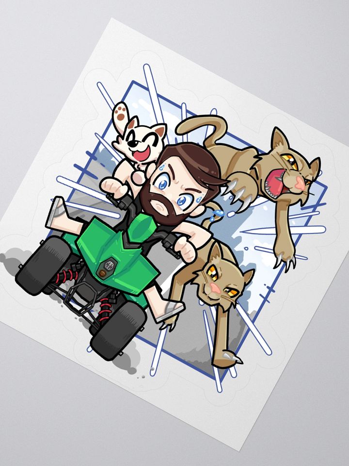 Cougar Escape Sticker product image (4)