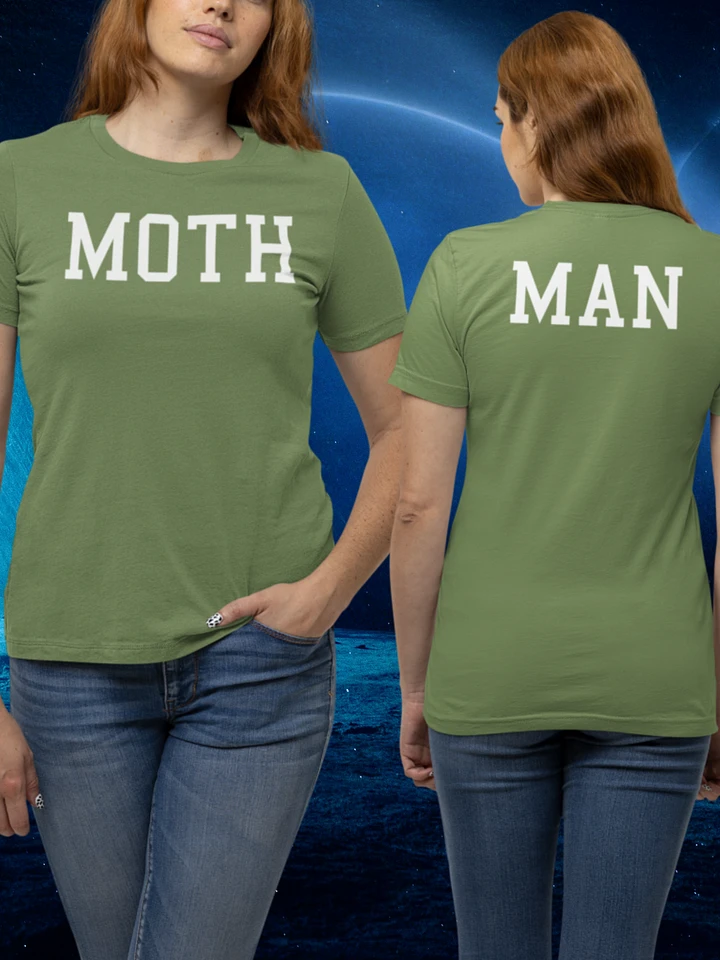 (2 sided) Moth Man femme cut t-shirt product image (1)
