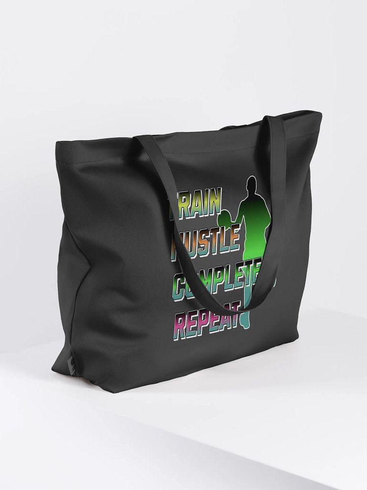 Train Hustle Complete Repeat Basketball Gradient Eco Tote product image (1)