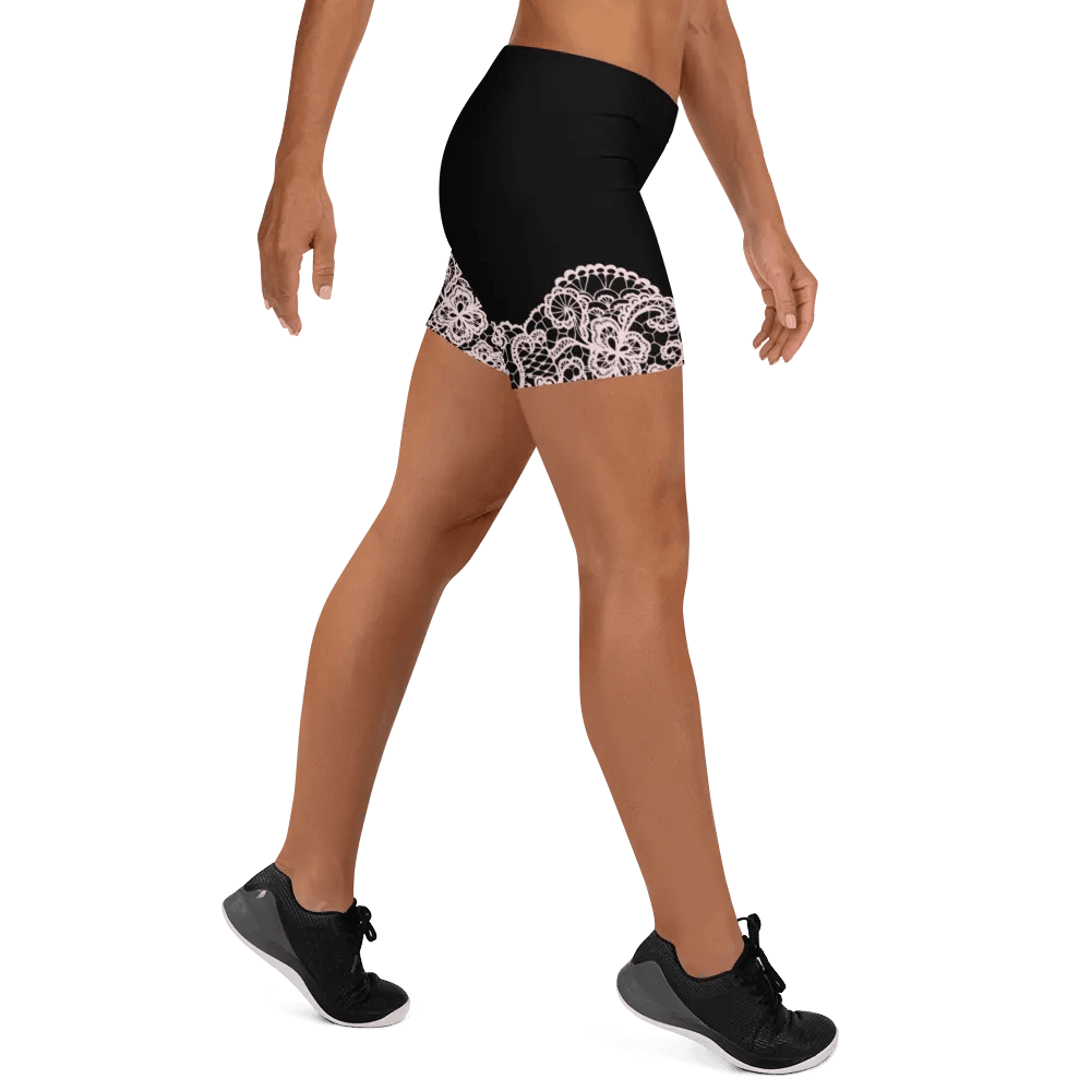 Lace Pink Premium Sportwear Shorts product image (9)