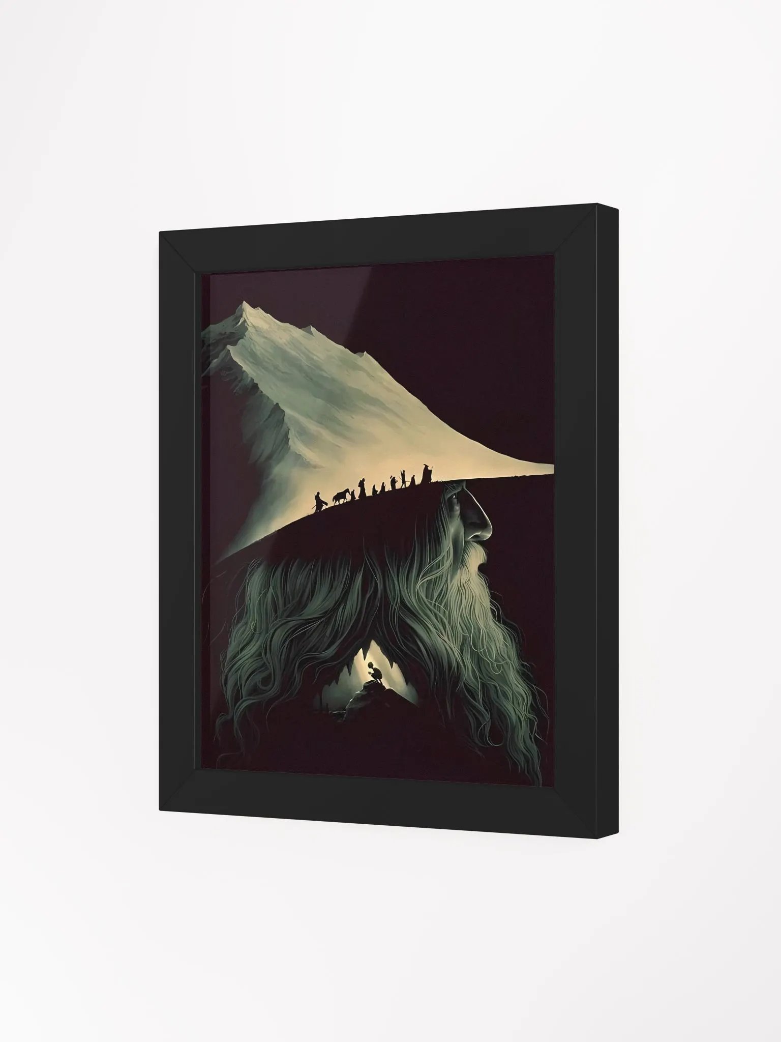 The Lord Of The Rings Gandalf The Grey Wallart | Home Decor Movie | Movie Wall Art | Portrait Fan Art | Movie Fan Gift product image (29)