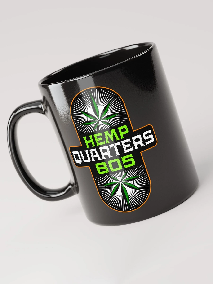 Hemp Quarters Black Mug product image (4)