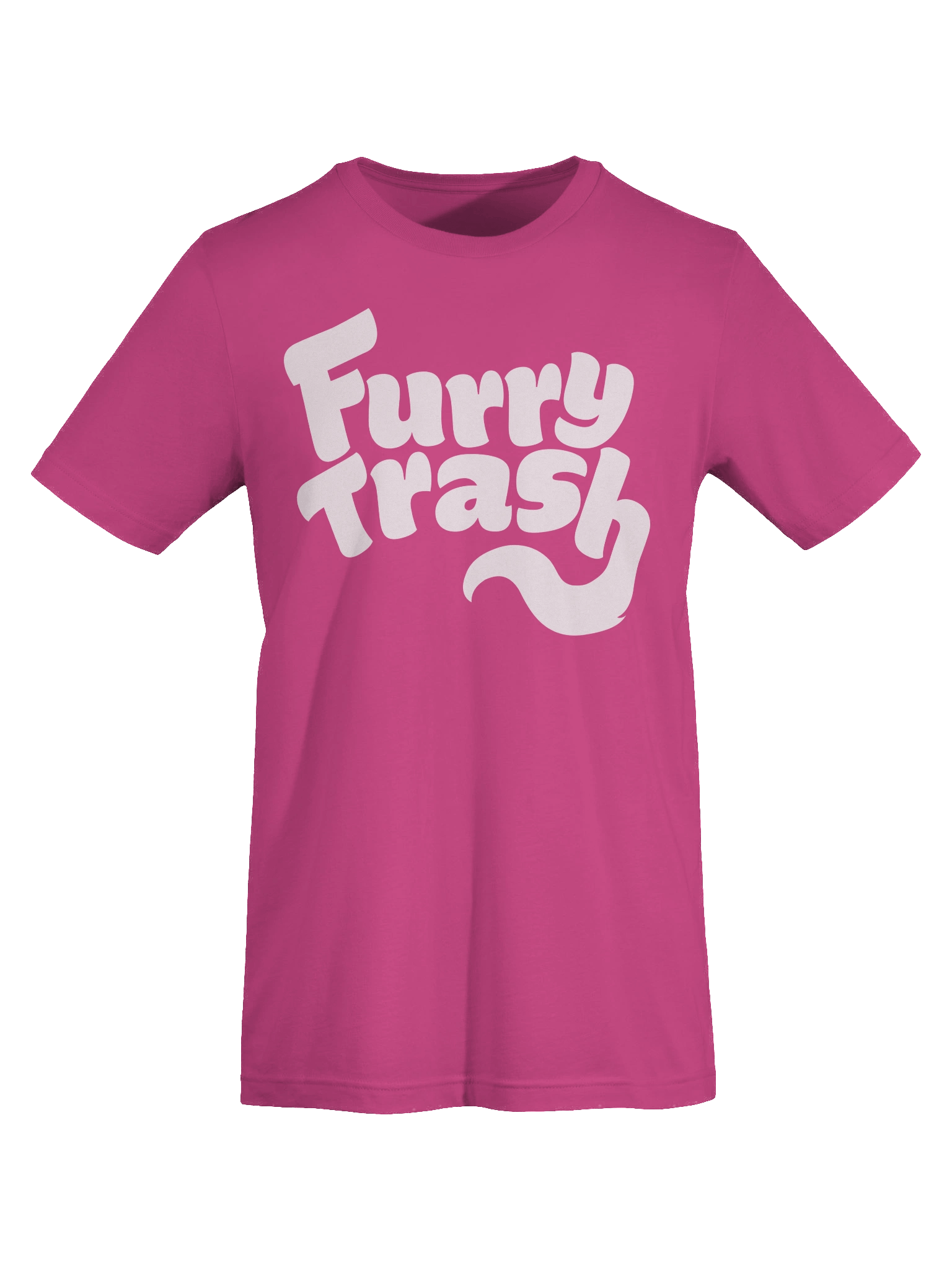Furry Trash Supersoft Tee - Bubble Logo (White Print) product image (7)