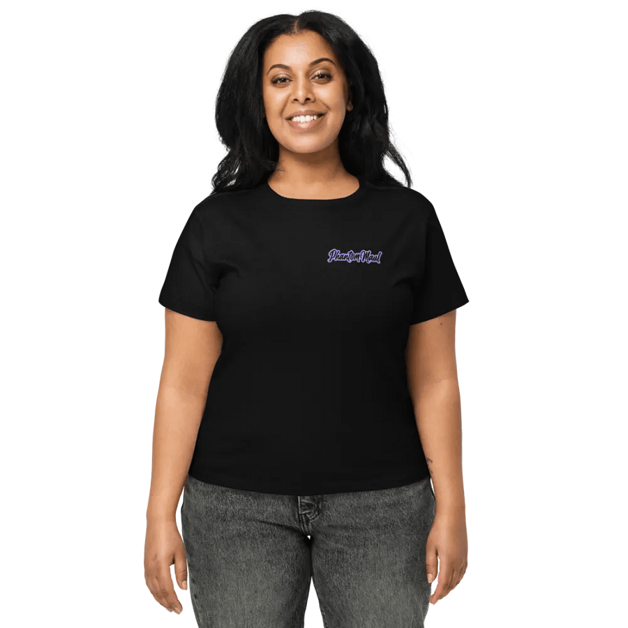 Light Purple 'PhantomMaul' High-Waisted Tee product image (2)