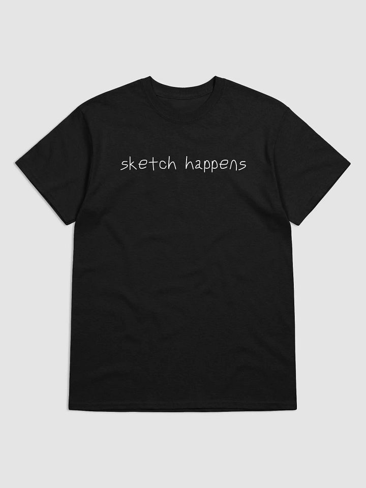 Sketch happens, Funny skateboarding t-shirt, Unisex product image (3)