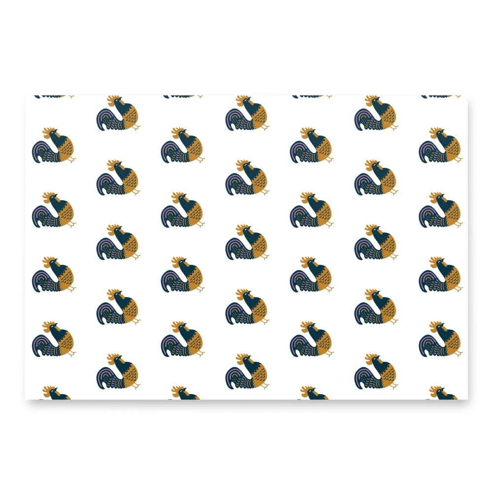 Rooster Wrapping Paper product image (3)