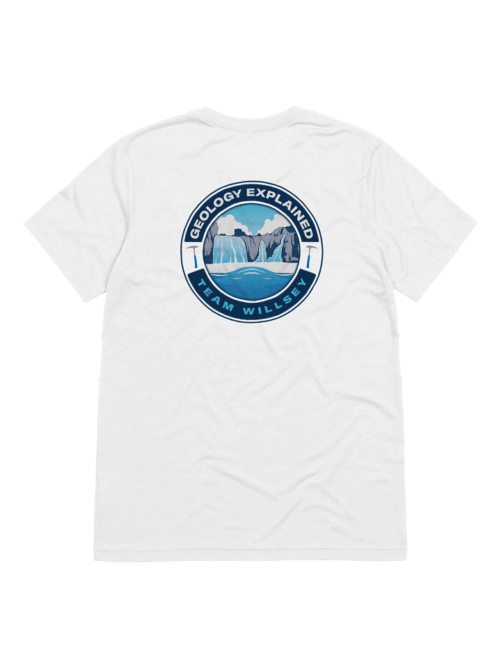 Shaped By Water Tee w/logo on back product image (2)