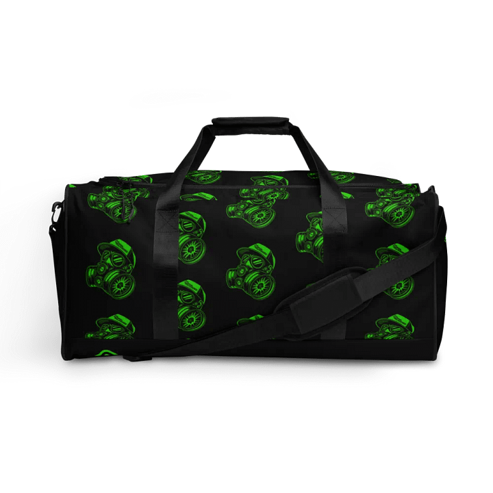 Norsk Pulverlakk Biohazard Chic All-Over Duffle Bag grønn product image (1)