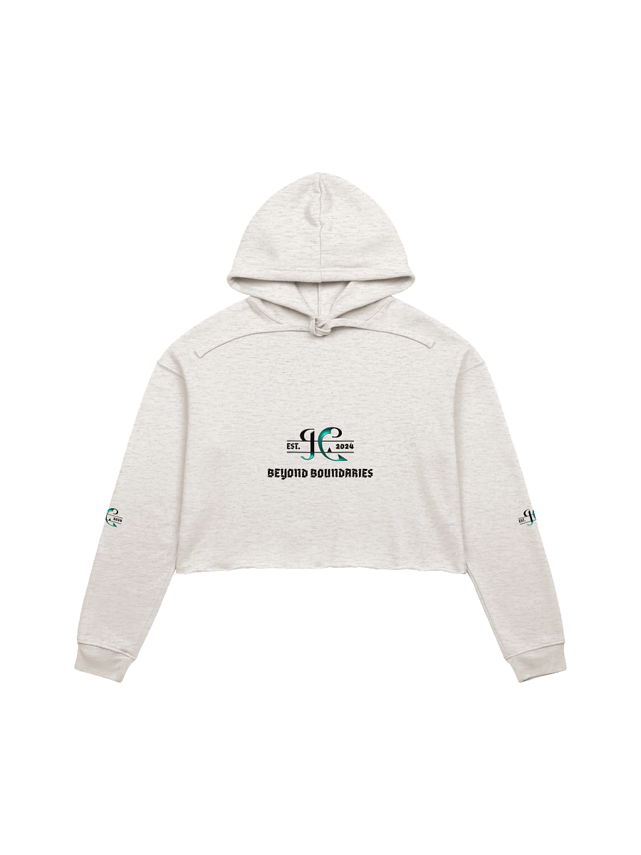 Beyond Boundaries, Sleek Fusion I&C Logo Crop Hoodie product image (1)