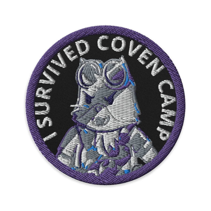 Silver Lazer Cat Patch product image (1)