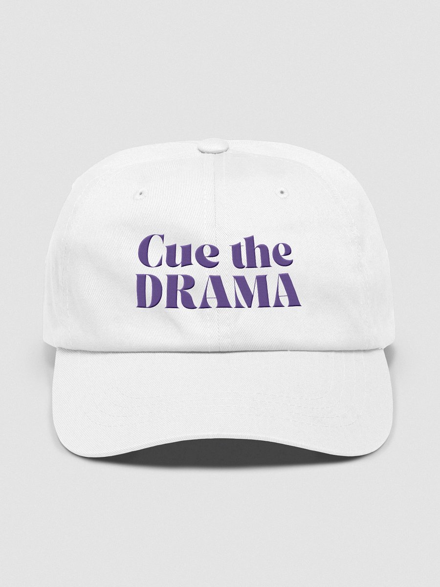 "Cue the Drama" Embroidered Classic Hat | MyTime Movie Network Collection product image (5)