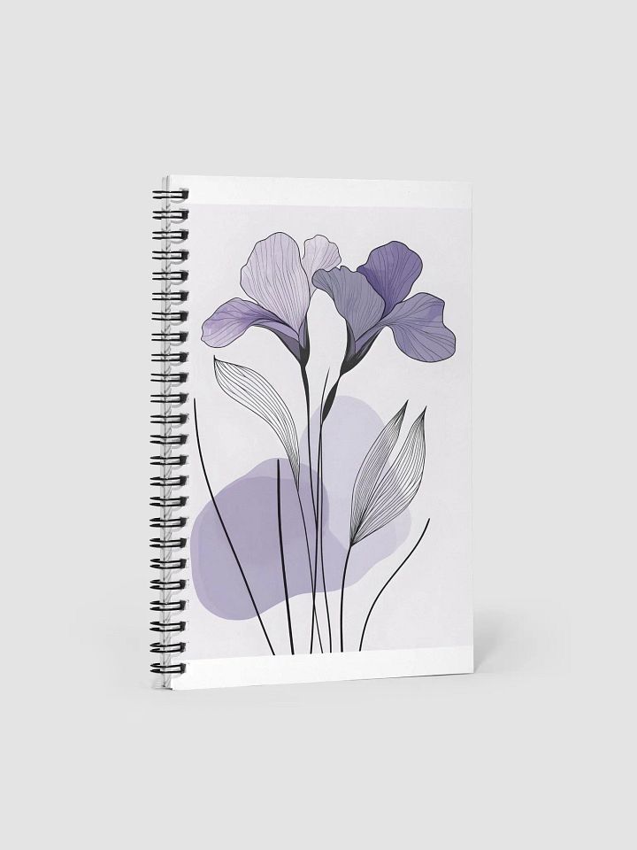 Iris Spiral Notebook product image (1)