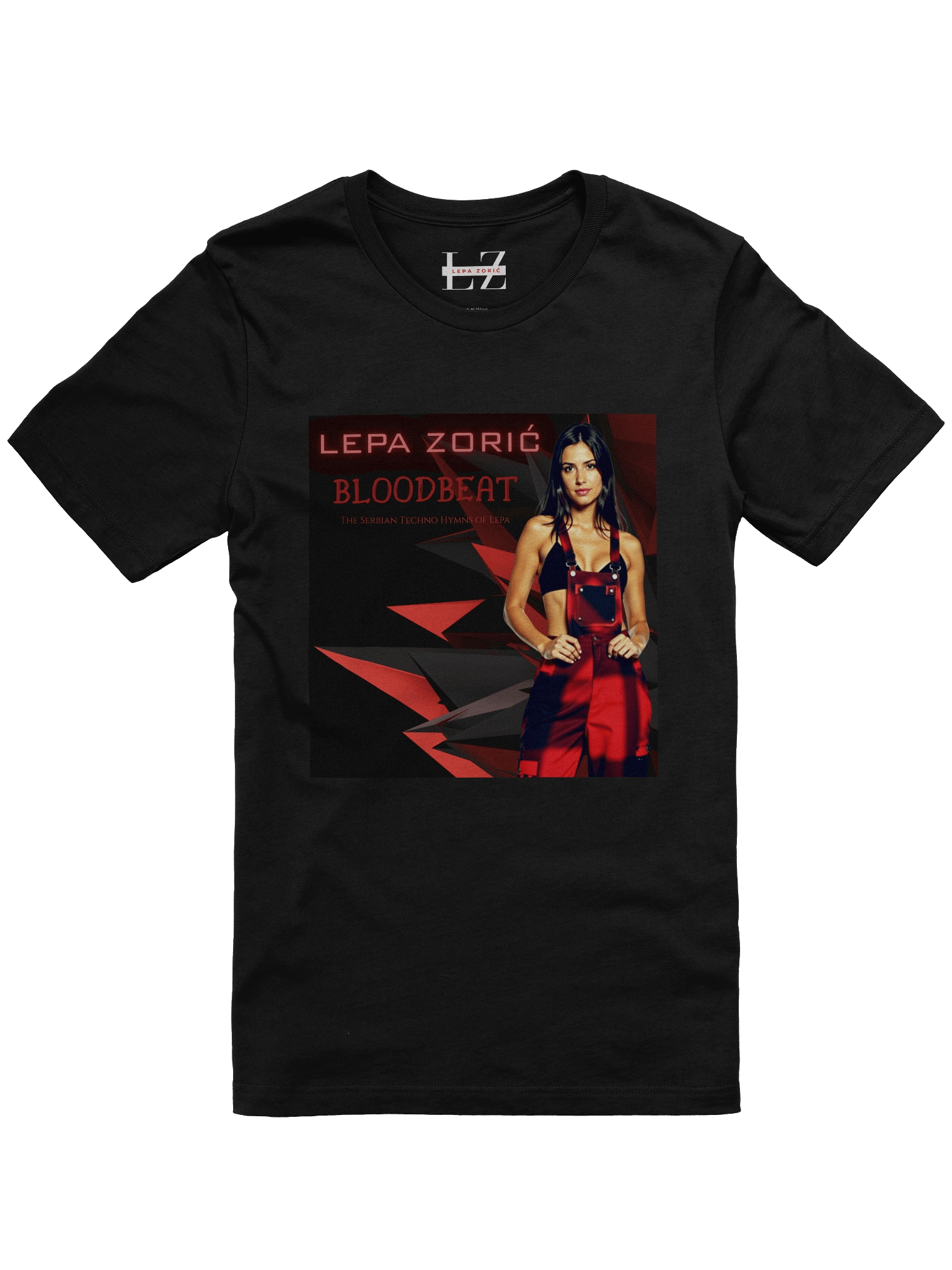 Bloodbeat Graphic T-Shirt by Lepa Zorić product image (1)