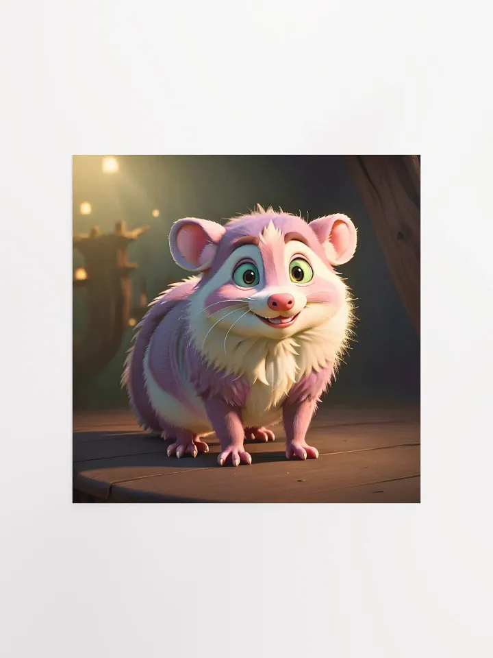 Endangered Species - Mexico - Opossum Poster product image (1)