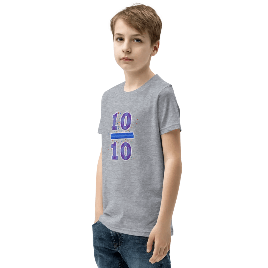 ''10/10'' T-shirt à manches courtes pour enfant product image (4)
