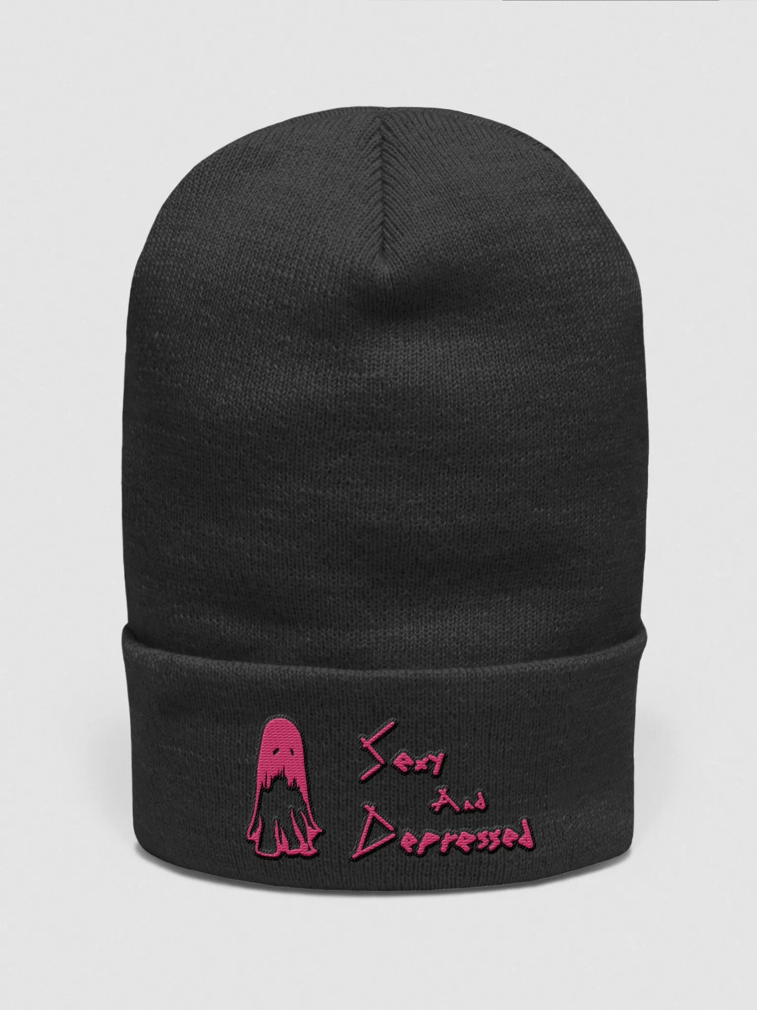 SaD Logo (Pink) Classic Beanie product image (1)